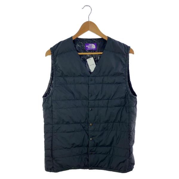 THE NORTH FACE PURPLE LABEL◆ダウンベスト/L/ナイロン/BLK/ND25...