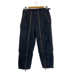 Supreme◆FLIGHT PANT COTTON TWIL/カーゴパンツ/S/コットン/BLK