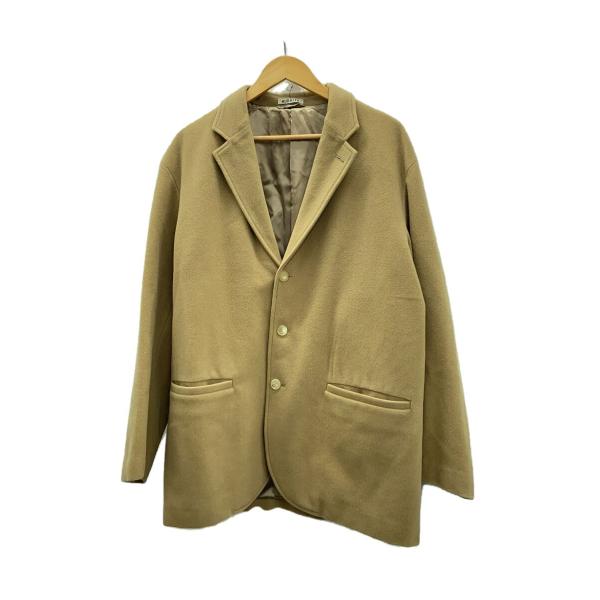 AURALEE◆CASHMERE WOOL OVER JACKET/4/ウール/CML/A21AJ0...