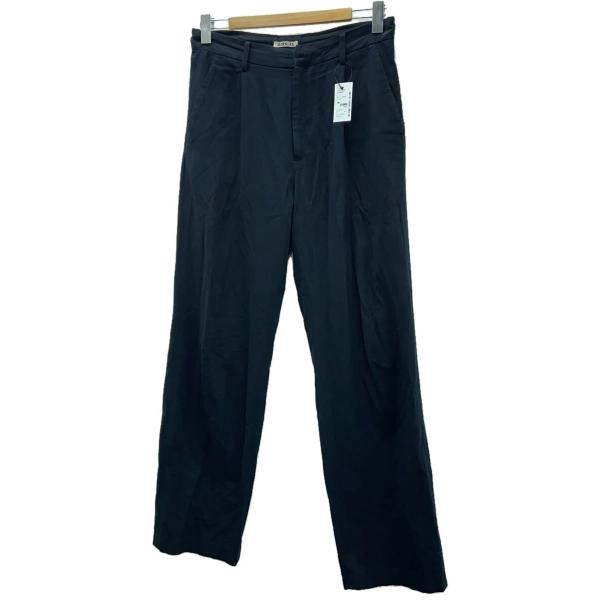 AURALEE◆HARD TWIST COTTON SILK VIYELLA/ストレートパンツ/3/...