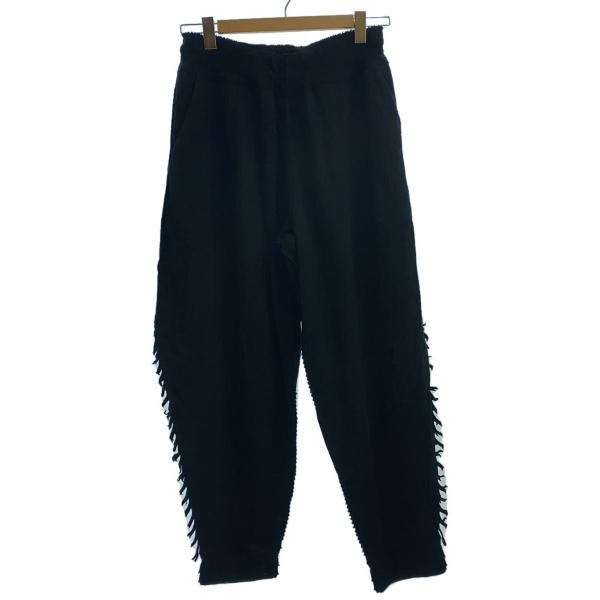A.POC◆apoc able/TYPE-Aフリンジパンツ/2/コットン/BLK/AT31KF400