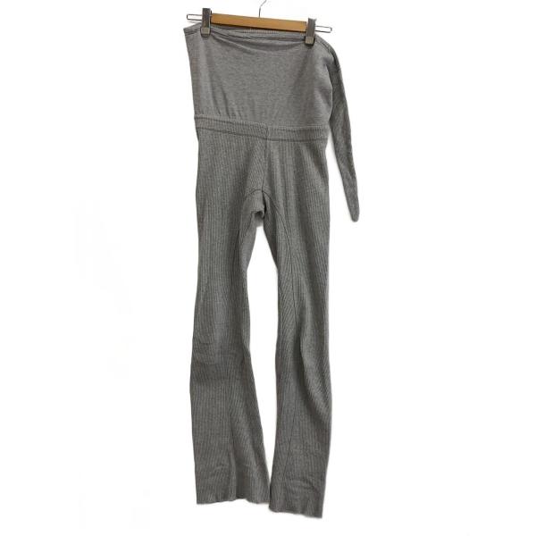 OPEN YY◆WAFFLE SKIRT LAYERED LEGGINGS/ボトム/S/コットン/G...