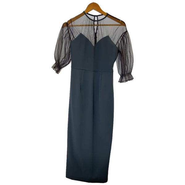 AMERI◆ワンピース/S/ポリエステル/BLU/02010530950