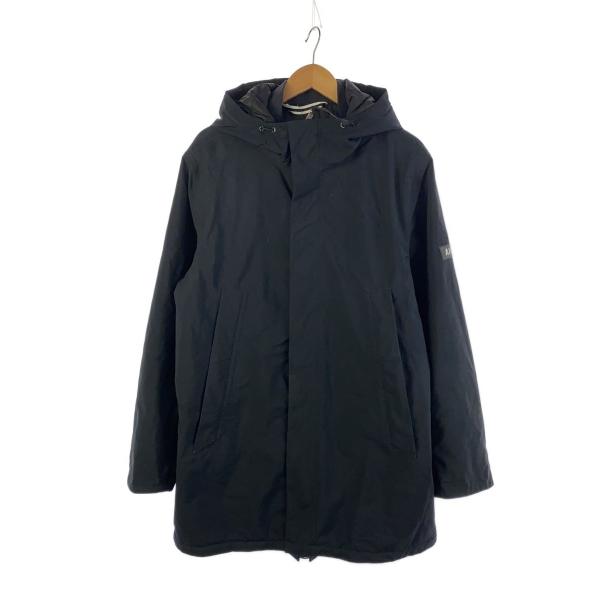 AIGLE◆ジャケット/XL/ポリエステル/BLK/ZBHAC24-JS/ヨゴレ有
