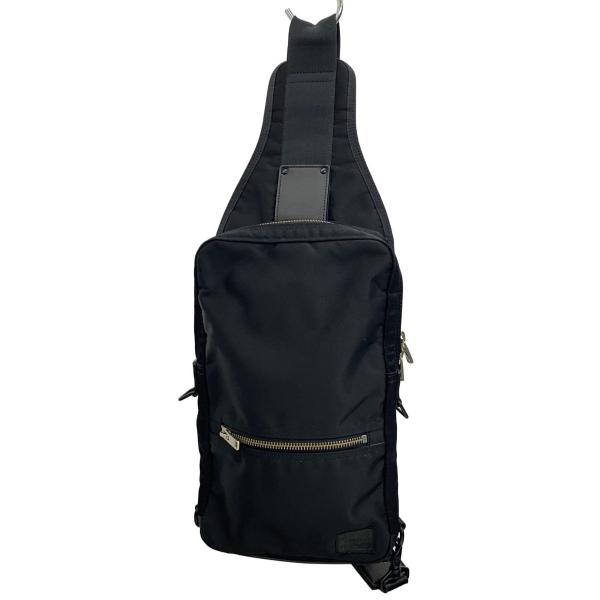 PORTER◆ショルダーバッグ/ナイロン/BLK/822-06134//