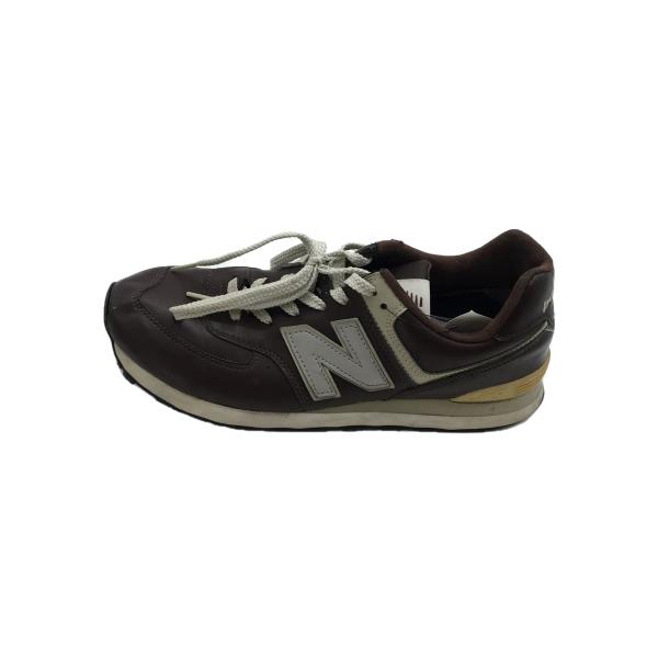 NEW BALANCE◆ローカットスニーカー/27cm/BRW/m574