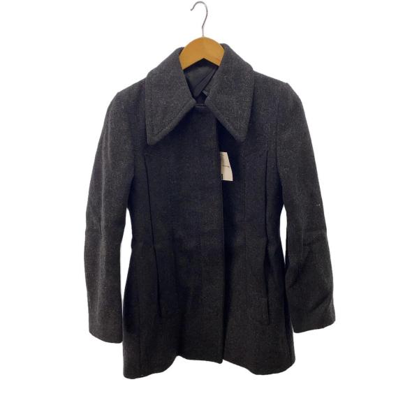 Martin Margiela◆80年代/青タグ/ステンカラーコート/40/ウール/GRY/グレー/...