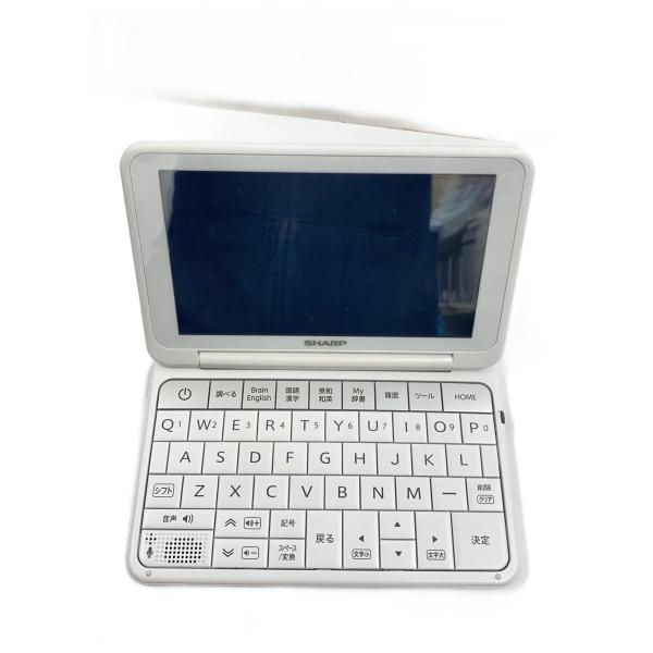 SHARP◆電子辞書 Brain PW-SA4-W [ホワイト系]/タッチパネル