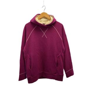 Onitsuka Tiger◆パーカー/XL/ウール/ピンク/無地/OKS191/Onitsuka Tiger/オニツカタイガー