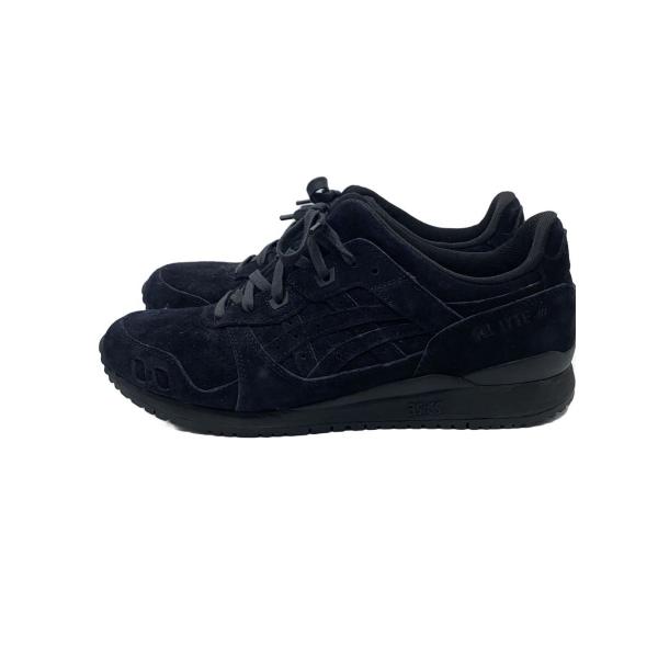 ASICS◆ローカットスニーカー/28.5cm/BLK/スウェード/F460522//