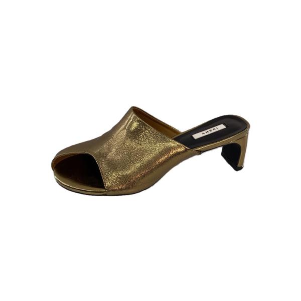 AMERI◆サンダル/L/GLD/PVC