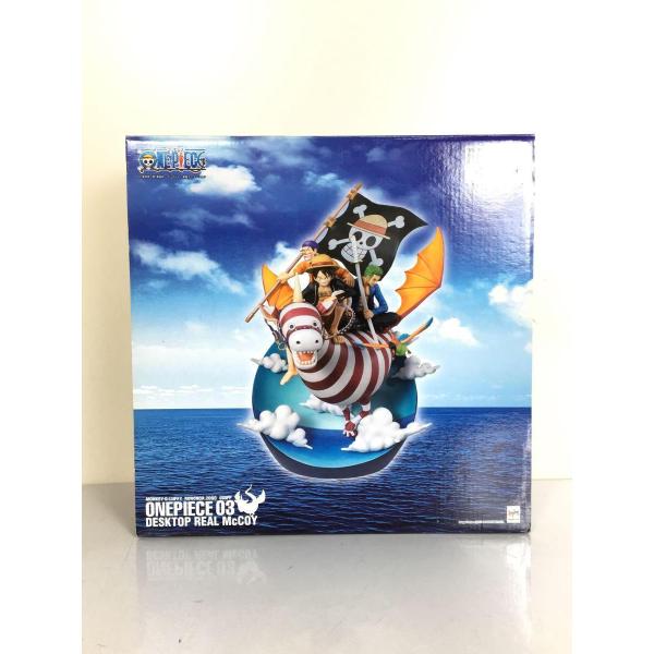 Mega House◆フィギュア/ワンピース/ルフィ&amp;ゾロ&amp;ウソップ/DESKTOP REAL Mc...