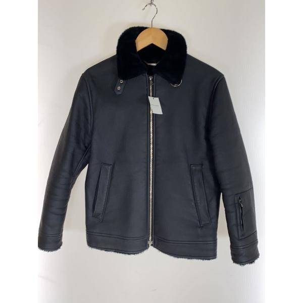 SOPHNET.◆ブルゾン/S/--/BLK/SOPH-1205/フェイクレザームトンジャケット