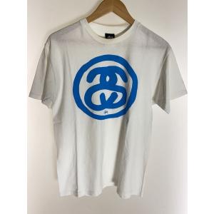 STUSSY◆Tシャツ/M/コットン/WHT/プリントの商品画像