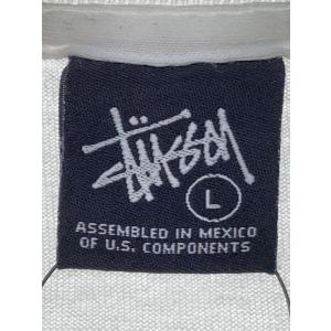 STUSSY◆Tシャツ/L/コットン/WHT//の詳細画像2