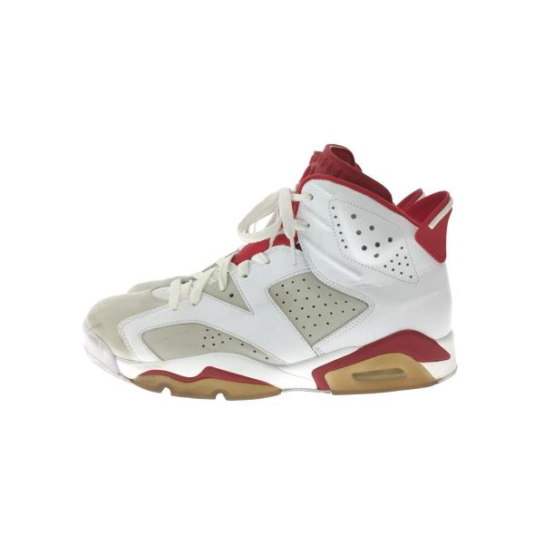 NIKE◆AIR JORDAN 6 RETRO ALTERNATE/28cm/WHT/384664-...