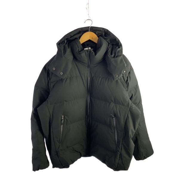 DESCENTE ALLTERAIN◆ダウンジャケット/FREE/ポリエステル/BLK/無地/DX-...