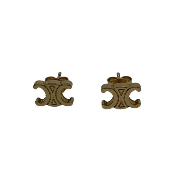 CELINE◆ピアス/トリオンフ/スタッズ/GLD/レディース