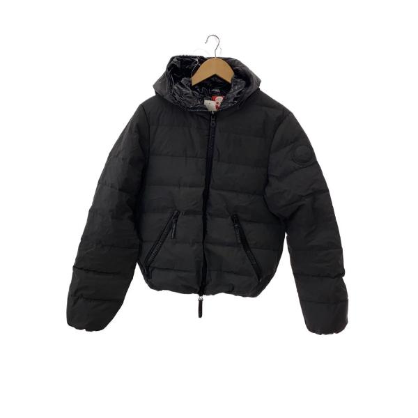 DUVETICA◆HYDROGENコラボ ダウンジャケット/46/ポリエステル/BLK