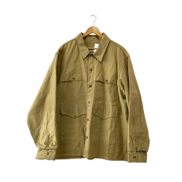 FILSON◆70s ダブルマッキーノ クルーザージャケット/50/コットン/BEG