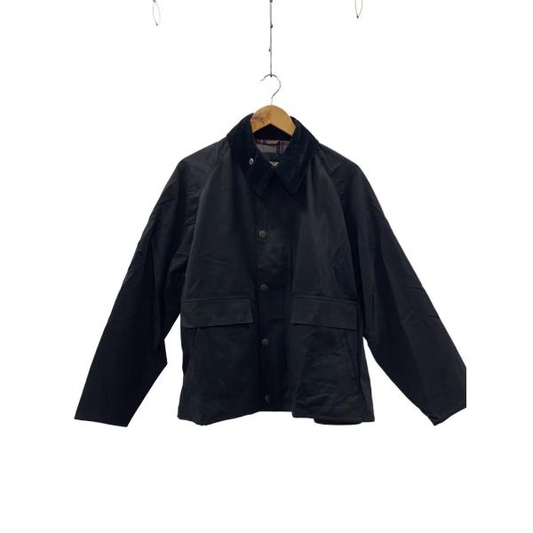 Barbour◆FREAKS STORE別注/BORROWDALE/ジャケット/38/BLK/無地/...