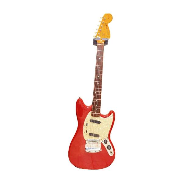 Fender Japan◆エレキギター/ムスタングタイプ/赤系/2S/MG66-65