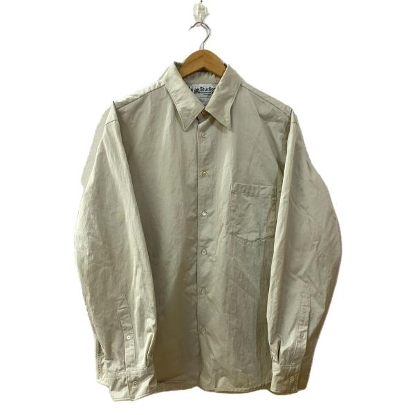 Acne Studios(Acne)◆長袖シャツ/50/コットン/アイボリー