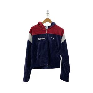 MASU◆25AW/T7 SHORT TRACK HOODIE/天竺/ベロア/L/ベロア/NVY/636086//