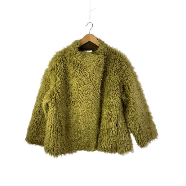 AMERI◆LINER SET BOA COAT/ファージャケット/FREE/ポリエステル/KHK/...