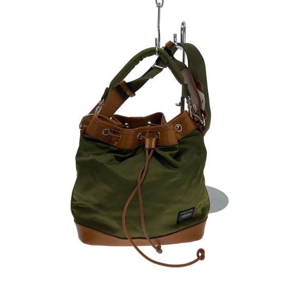 PORTER◆STRING  DRAWSTRING BAG/ショルダーバッグ/--/KHK/381-...