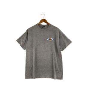 STUSSY◆Tシャツ/L/コットン/GRY/プリント