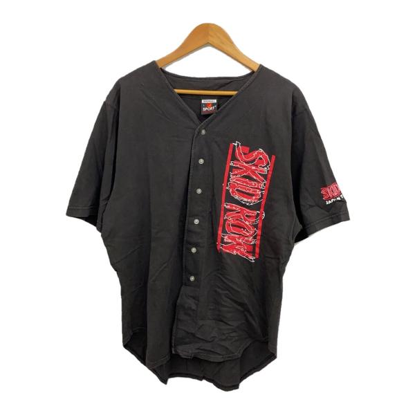 SIGNAL SPORT/SKID ROW/ベースボールシャツ/L/コットン/BLK
