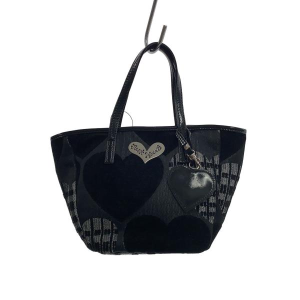 Think Bee!◆JUST HEART/ハンドバッグ/--/BLK//