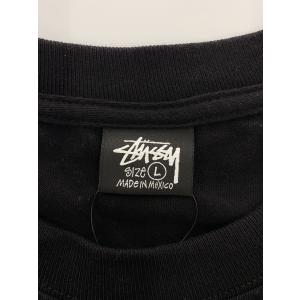 STUSSY◆Tシャツ/L/コットン/BLK/...の詳細画像2