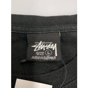 STUSSY◆Tシャツ/L/コットン/BLK/...の詳細画像2