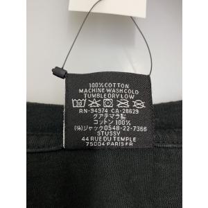 STUSSY◆Tシャツ/L/コットン/BLK/...の詳細画像3