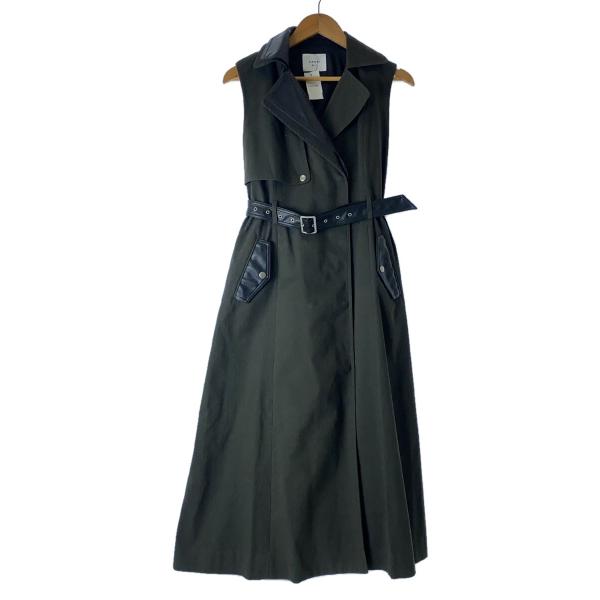 AMERI◆コート/S/コットン/GRY/02020520030