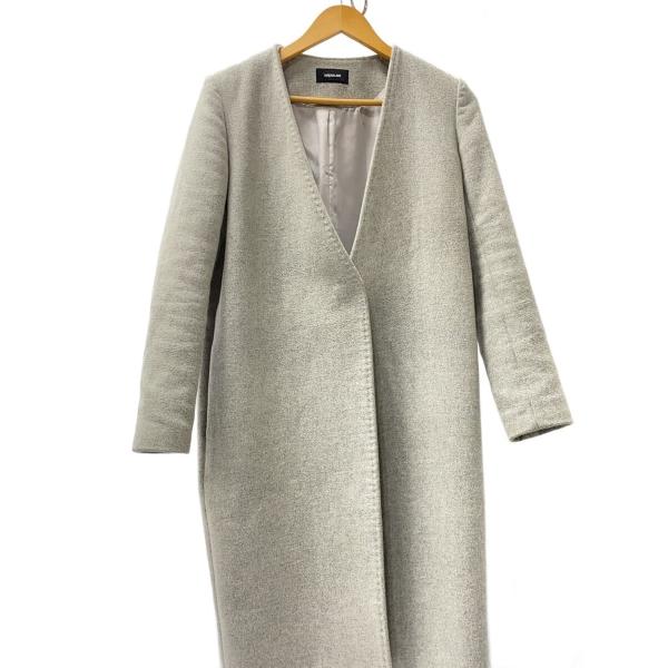 DRESSLAVE◆コート/38/ウール/GRY/無地