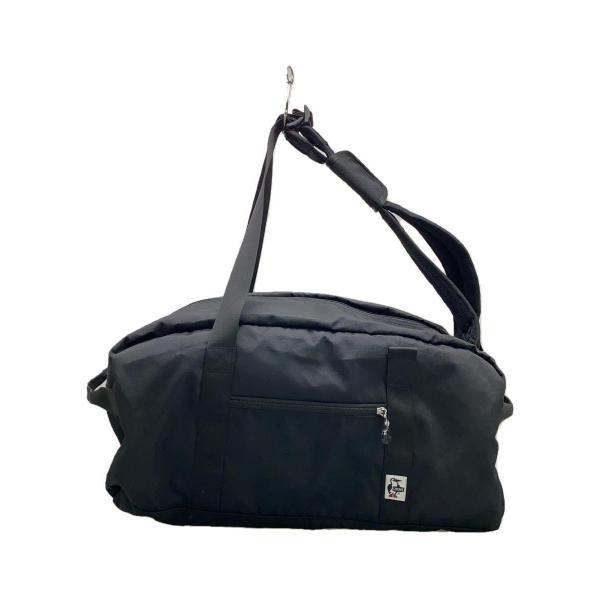 CHUMS◆RECYCLE CHUMS 2WAY BOSTON BAG/ボストンバッグ/--/BLK...