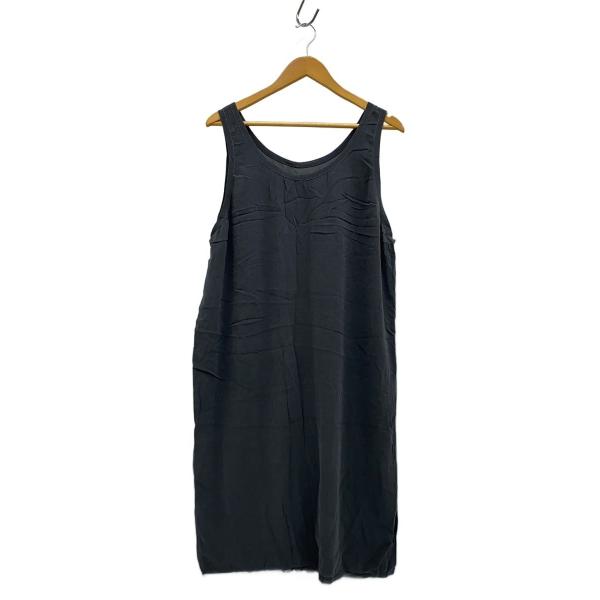 PRIVATE 02 04/ノースリーブワンピース/--/シルク/GRY/E-A-103
