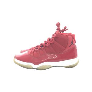 NIKE◆AIR JORDAN 11 RETRO/エアジョーダンレトロ/レッド/378037-623/29cm/RED/ソー