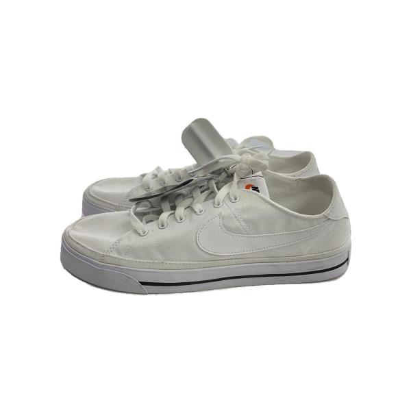 NIKE◆COURTLEGACYCNVS_コート レガシー キャンバス/28.5cm/WHT/キャン...