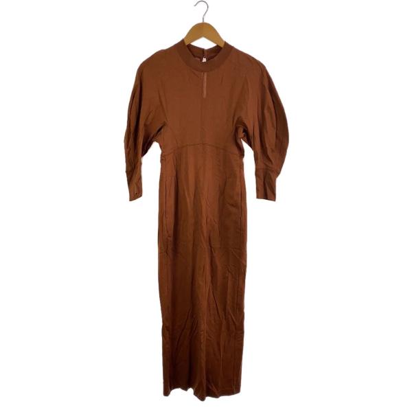 mame kurogouchi◆23SS_Cotton Jersey Dress/1/コットン/BR...