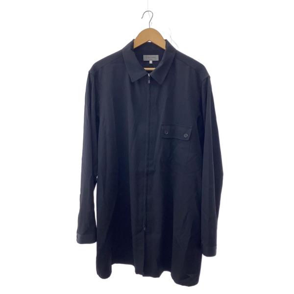 yohji yamamoto POUR HOMME◆WOOL GABARDINE FRONT ZIP...
