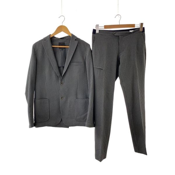 DESIGNWORKS◆スーツ/50/ポリエステル/GRY/チェック/0370080017
