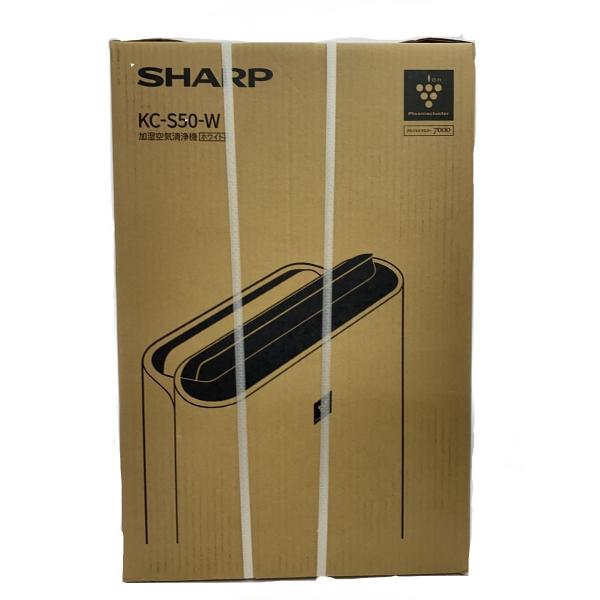 SHARP◆空気清浄機 KC-S50-W
