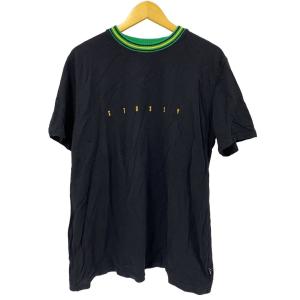 STUSSY◆Tシャツ/M/コットン/BLK/1140037
