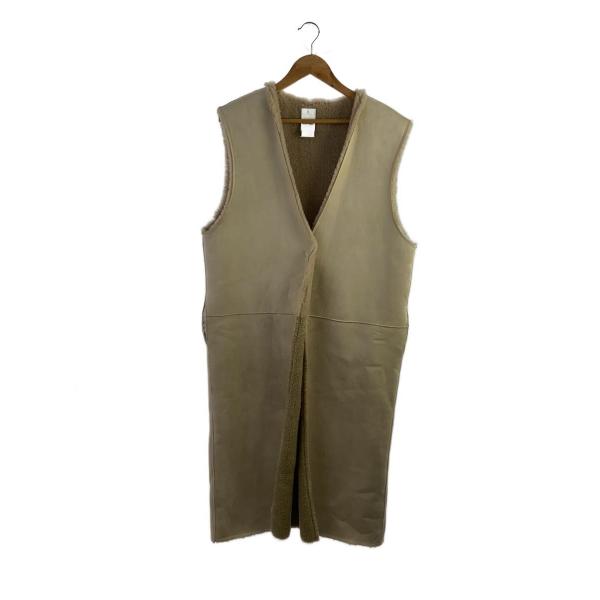 AMERI◆コート/S/ポリエステル/BEG/0124206440580