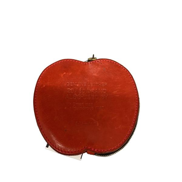 20/80◆コインケース/レザー/RED/メンズ