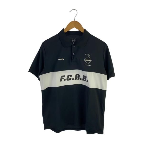 F.C.R.B.(F.C.Real Bristol)◆ポロシャツ/M/ポリエステル/BLK/FCRB...